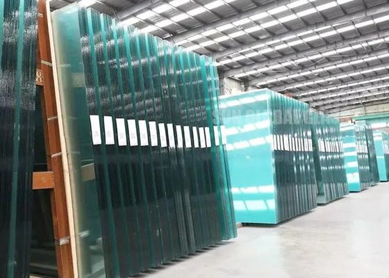 Gebäude-Dekorations-Platten aus klarem, verglasenem Glas mit poliertem Rand/beveled Edge-Laminat aus architektonischem Glas CE SGCC-Standard