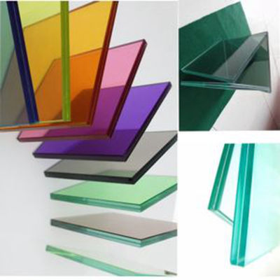 Drahtnetzglas-Laminat Metallnetzglas feuerfest gehärtetes Glas 4mm 5mm 6mm 8mm 10mm Laminat Doppelverglasung Glas für Heimdekoration / Vorhangwand