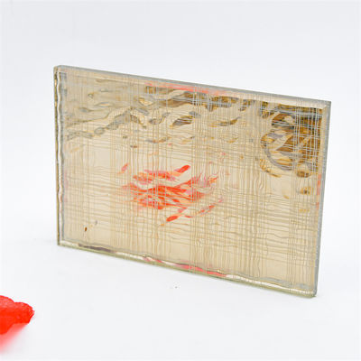 4+4 5+5 6+6 8+8 Farbiges Verbundglas Dekorationsglas Säule Flach / gekrümmt Dekorationsglas 3mm-19mm Dicke individuell