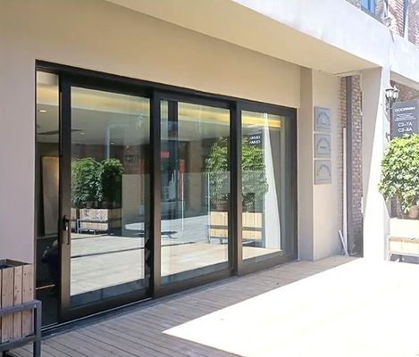 Schwere Aluminium-Luftdichte Glasschiebetür Moderne Design-Stil mit thermischer Pause
