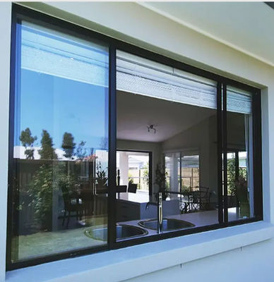 Aluminiumrahmen Glas Türfenster Einfaches Design für budgetfreundliche Hausfenster