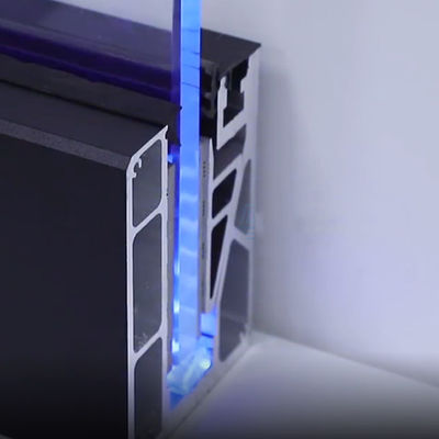 Aluminium-Hardware Geländer Glas Klammer Balkon Balustrade LED-Glasgeländer Preis