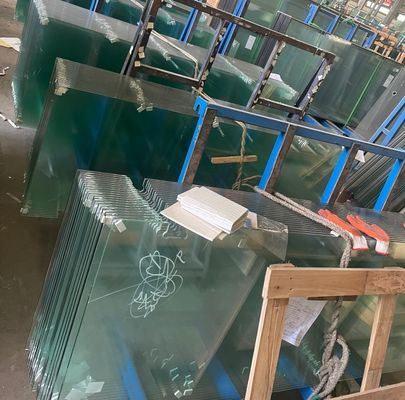 Gewöhnliche Glas-Duschtüren 6mm 8mm 10mm 12mm Duschraum Badezimmertür