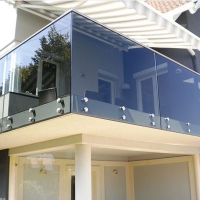12 mm 6+6 mm gehärtetes/laminiertes modernes Glasgeländer für eine klare und sichere Sicht