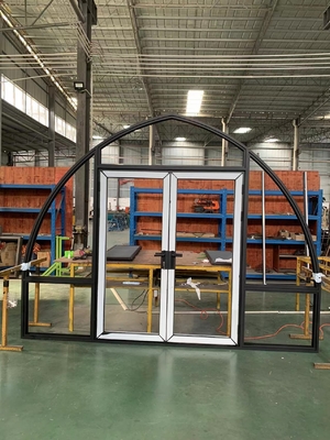 5+12A+5 MM Isolierglas mit 6063-T5 Aluminiumprofil zur Verwendung für bogenförmige Türen und Fenster