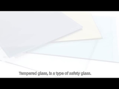 Gesamtprozess der Herstellung von gehärtetem Glas