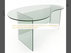 Schlankes Möbelglas verbessert das Aussehen Ihrer Möbel mühelos und macht Ihr Zuhause stilvoller