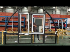 5+12A+5 MM Isolierglas mit 6063-T5 Aluminiumprofil zur Verwendung für bogenförmige Türen und Fenster