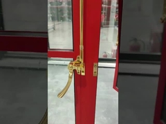 Glasfenster mit Aluminiumrahmen